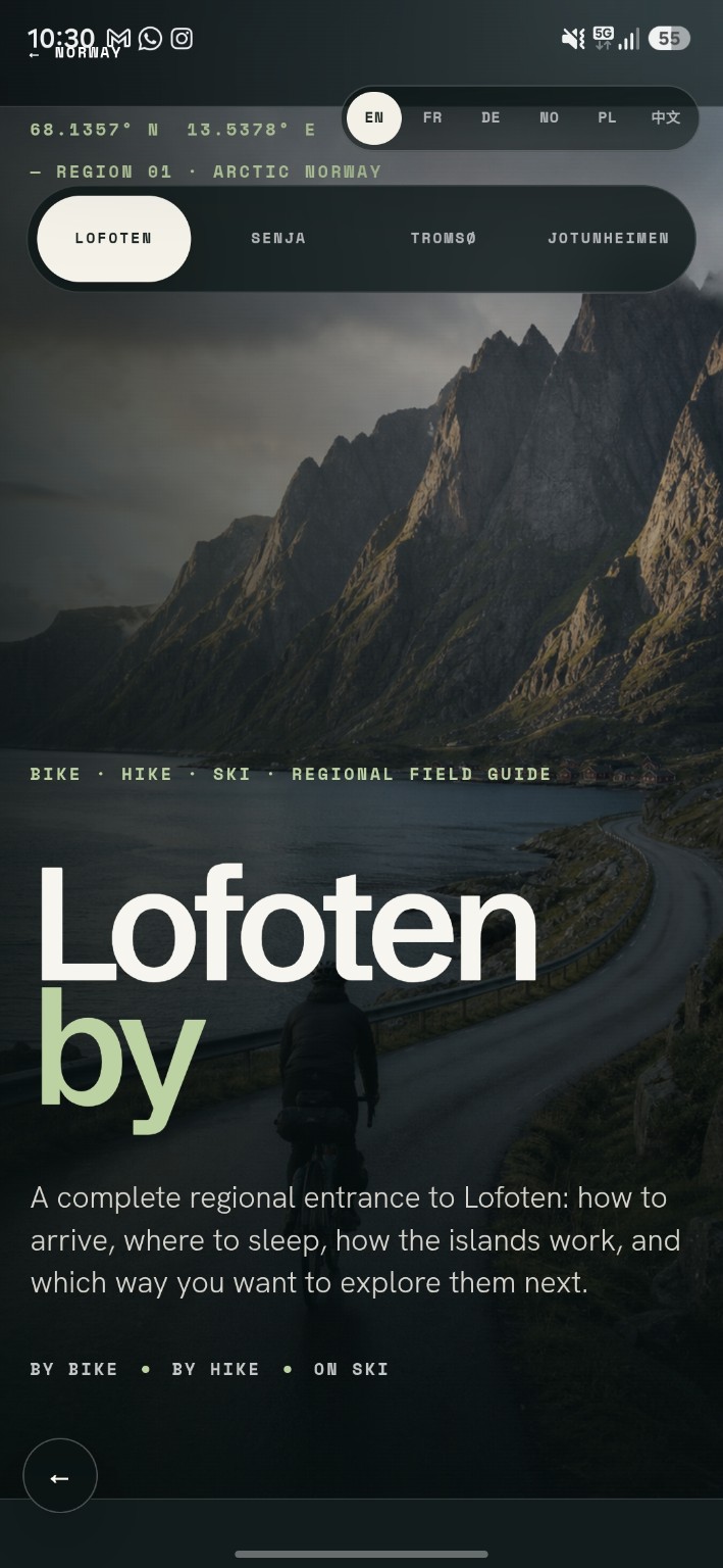 Norway By Lofoten regional guide